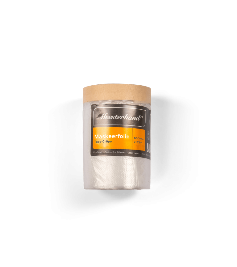 Maskeerfolie met tape crepe 285 klein 550mm