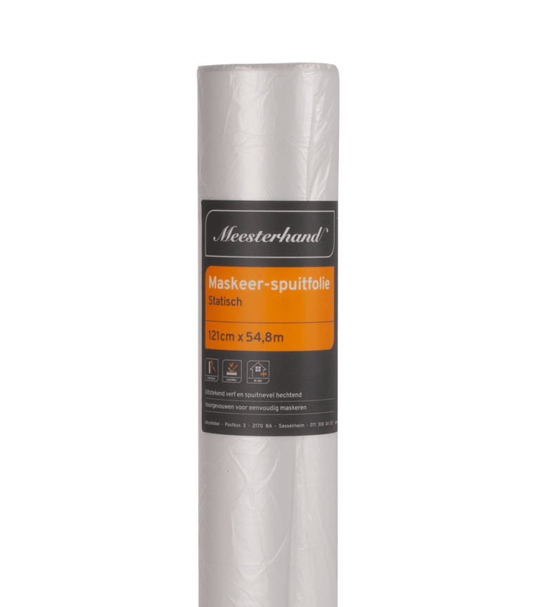 maskeer spuitfolie statisch 121cm